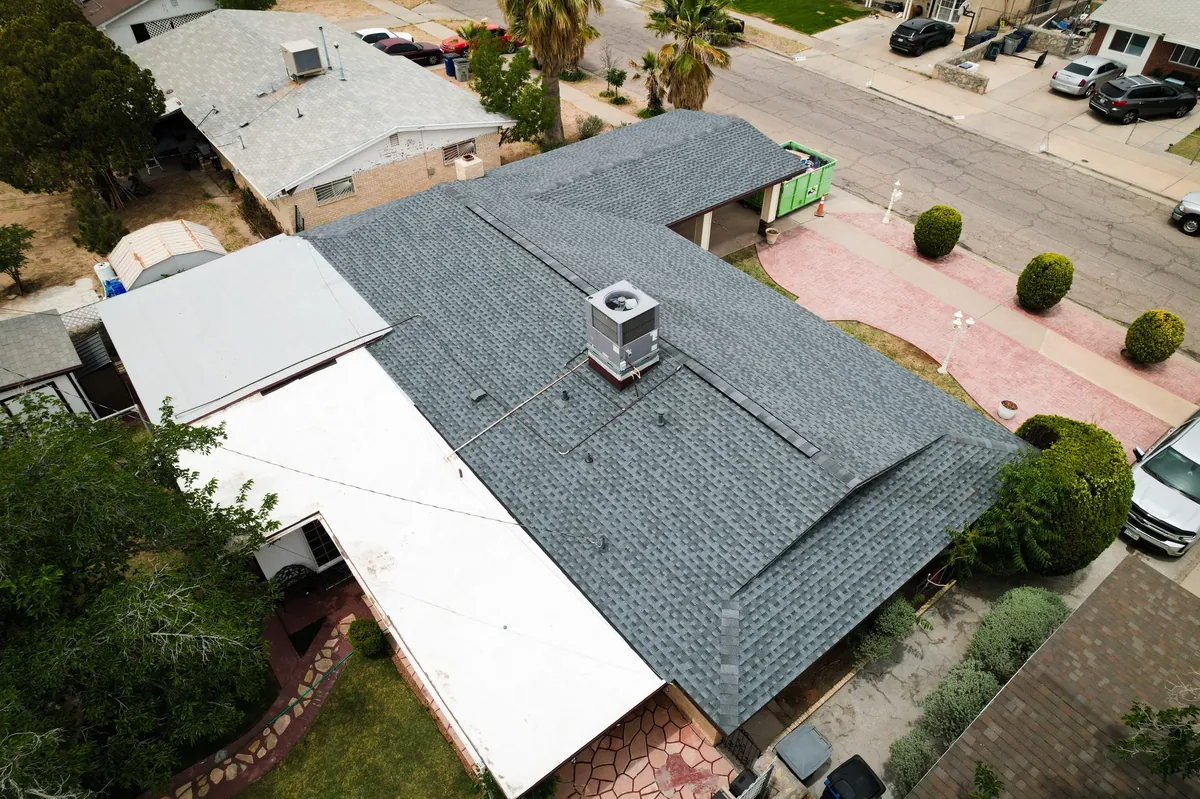 Full Tear-Off — GAF Pewter Gray